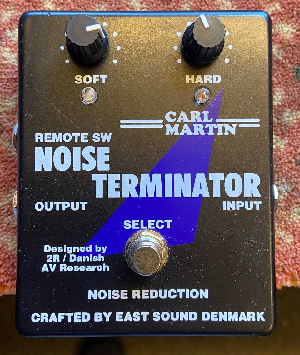 Carl Martin Noise Terminator støjreduceringspedal til guitar | DBA