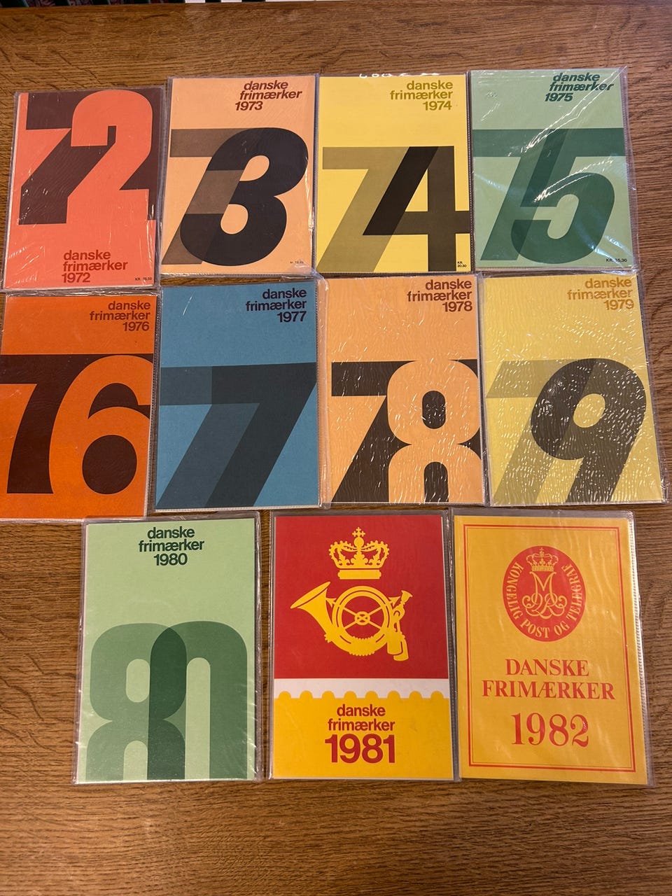 Danske Frimærker årsudgivelser 1072-1982 | DBA