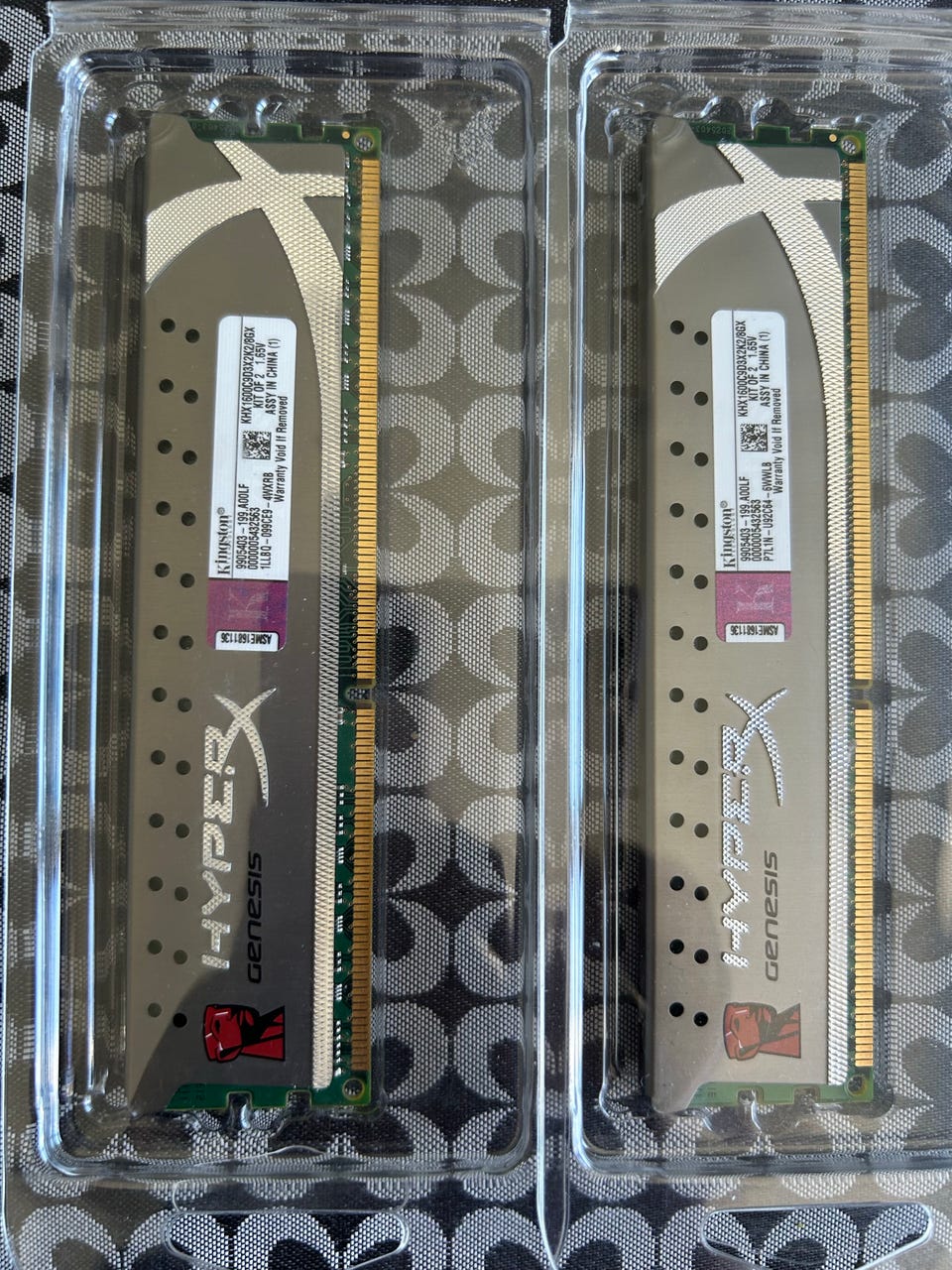 Kingston HyperX Genesis DDR3 RAM - 8GB Kit (2x4GB) 1600MHz | DBA