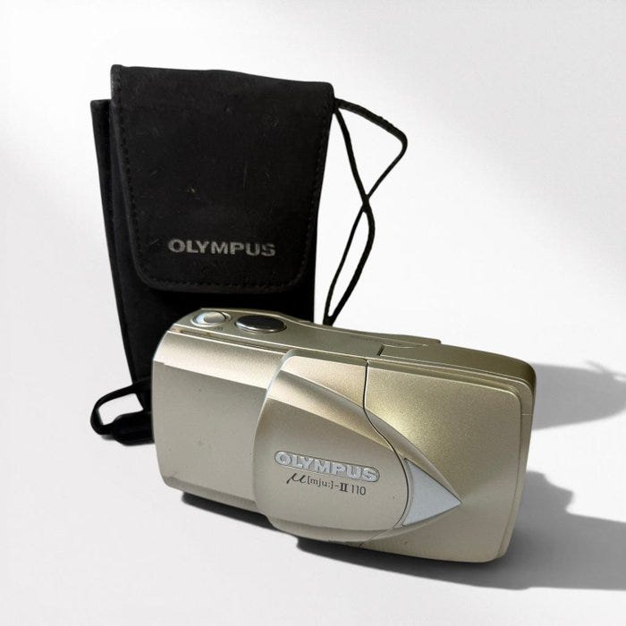 Olympus Olympus Mju II 110 35mm Film Camera Analogt kompaktkamera