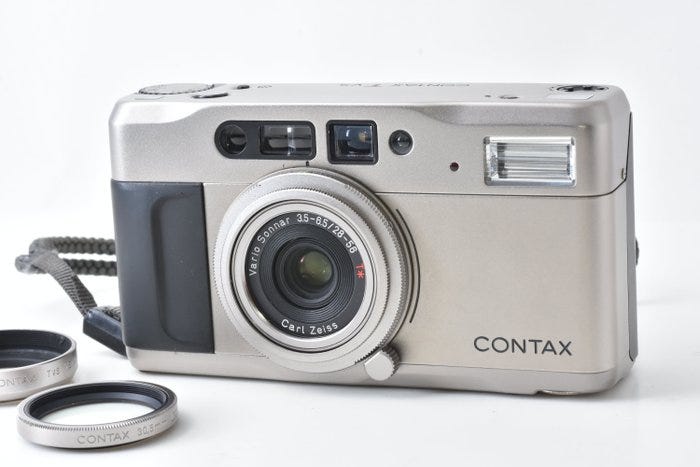 Contax TVS with Carl Zeiss Vario-Sonnar 3.5-6.5/28-56mm T