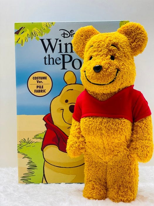 Medicom Toy - BE@RBRICK 400% Winnie the Pooh (costume ver