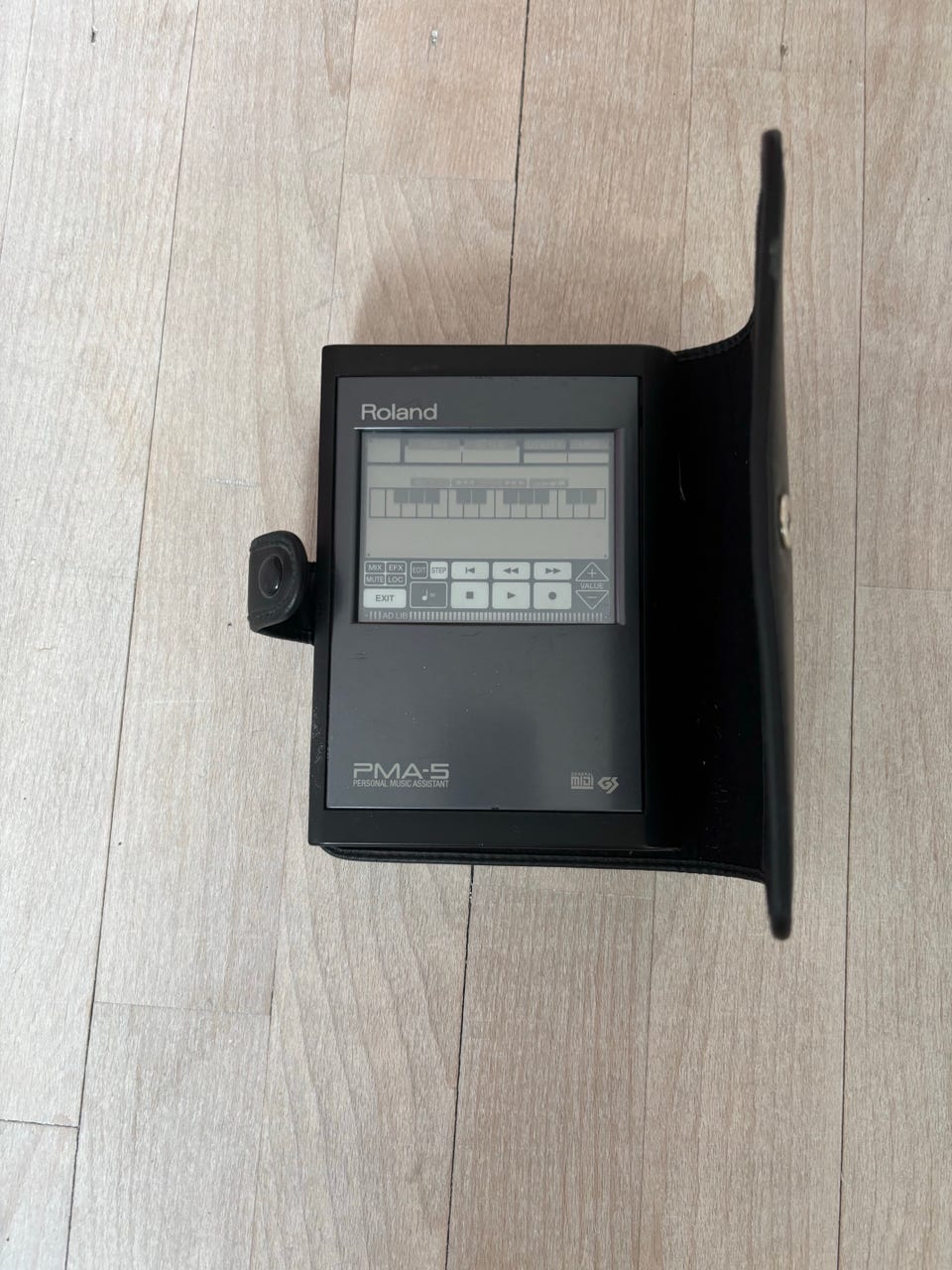 Roland PMA-５　MCB-3 CONNECTOR BOX Roland PMA-5 musik sequencer med etui | DBA