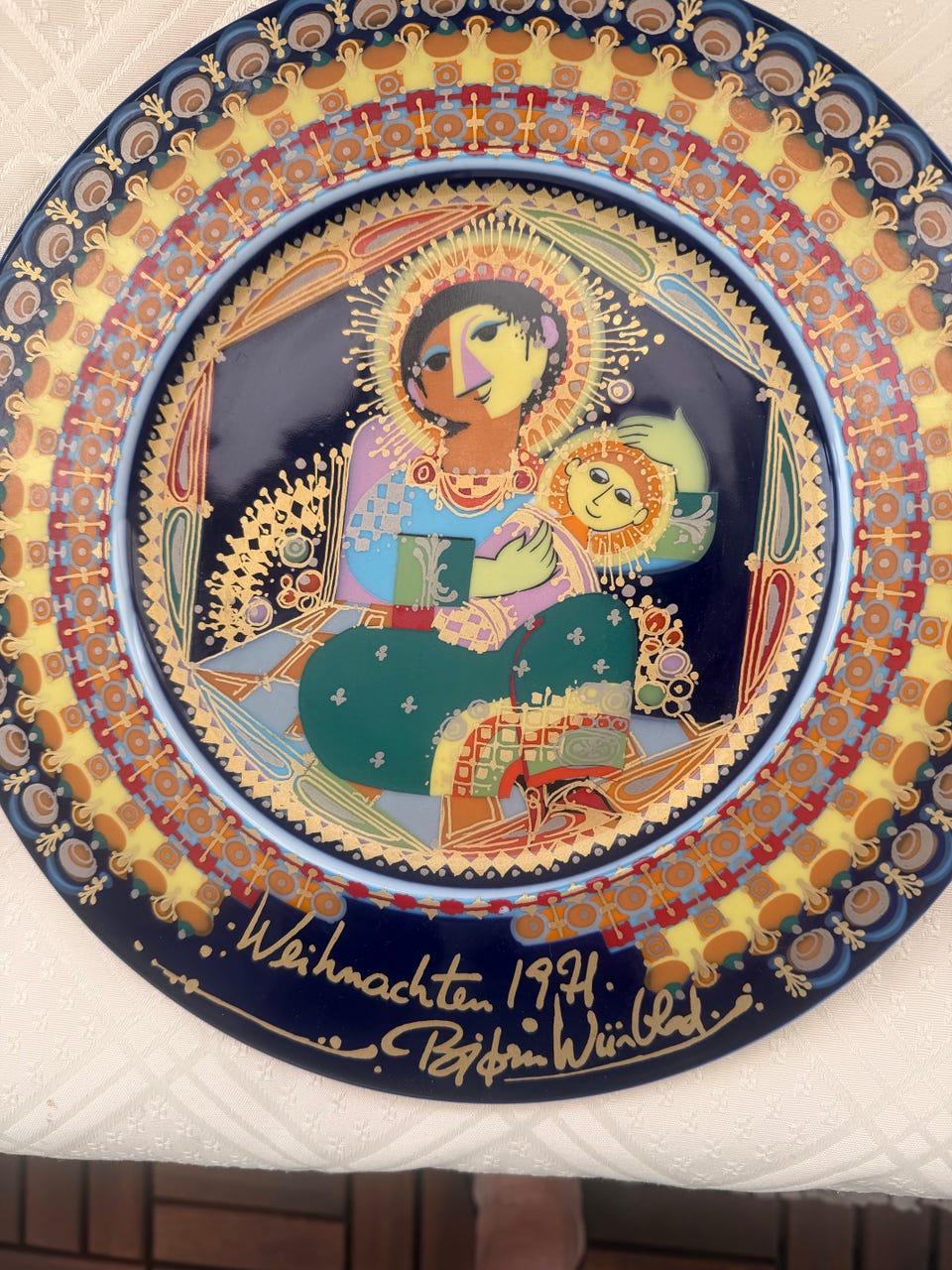 Björn Wiinblad juleplatter Weihnachten 1972-1974 | DBA