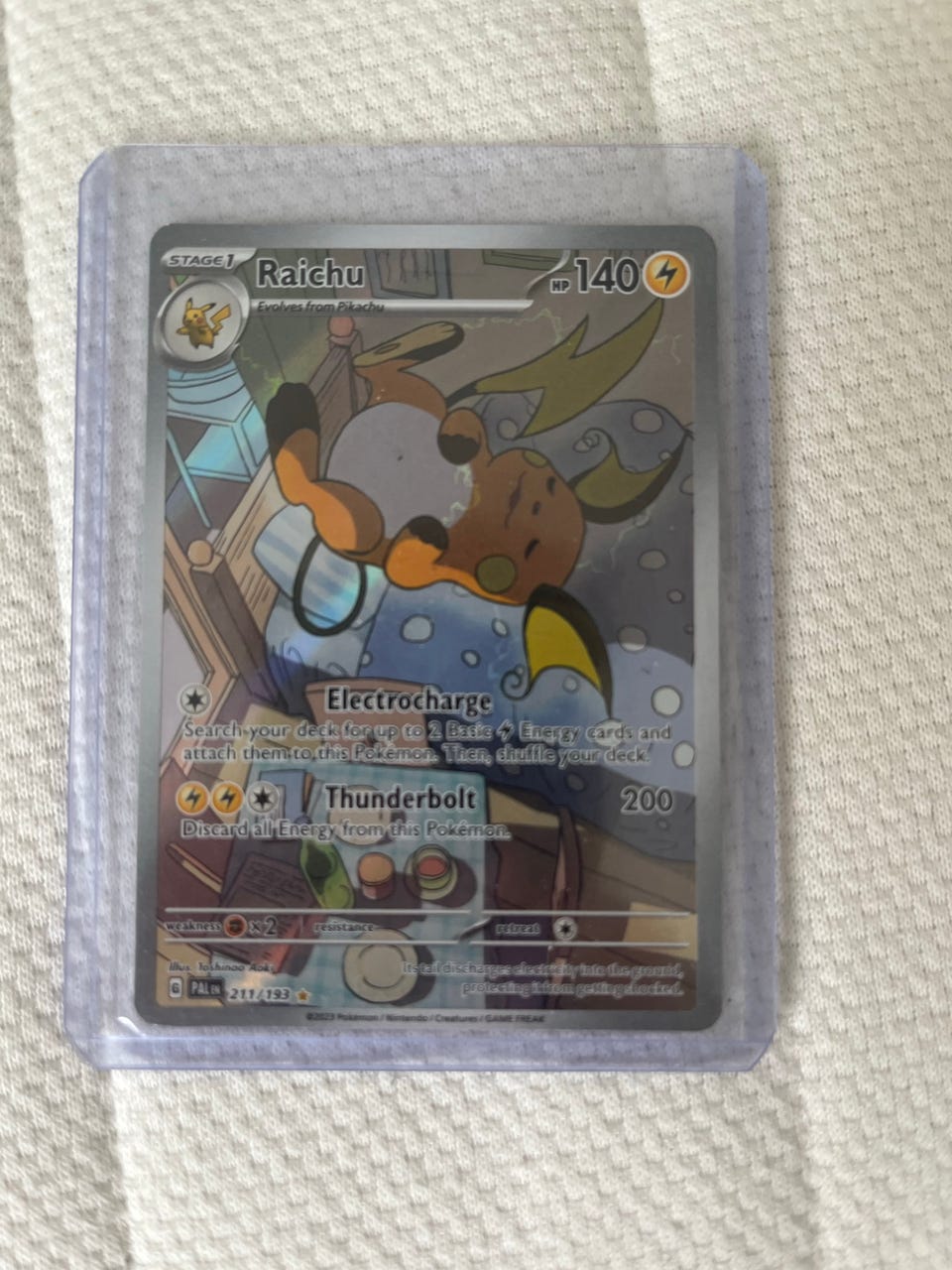 raichu pokemon card vmax 009 - Holofoil Trading Game Classic [Metal] Pokemon Trading Card Game Hidden