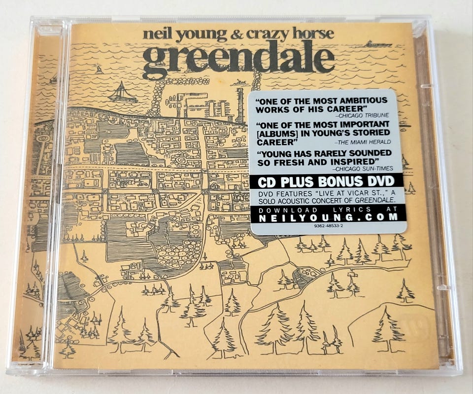 Neil Young & Crazy Horse - Greendale CD + DVD album - 2cd/dvd | DBA