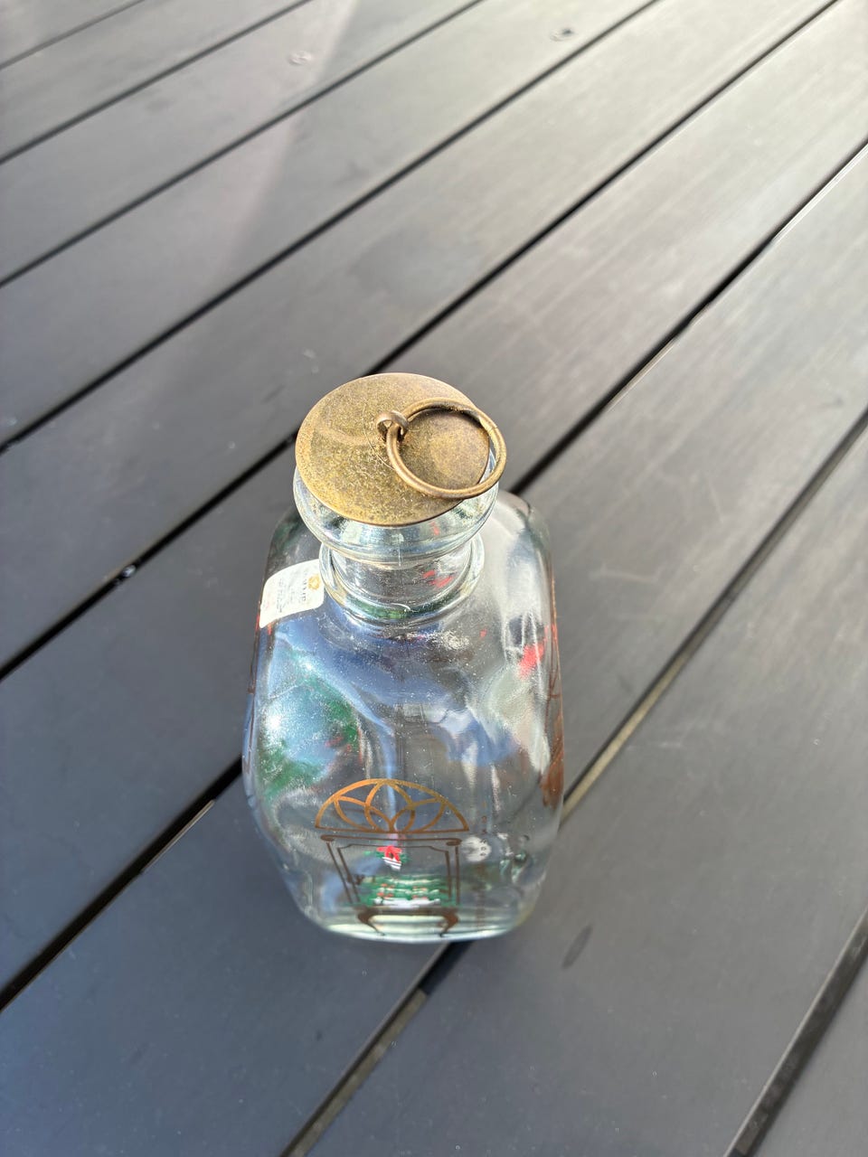 Holmegaard juleflaske (1991) | DBA