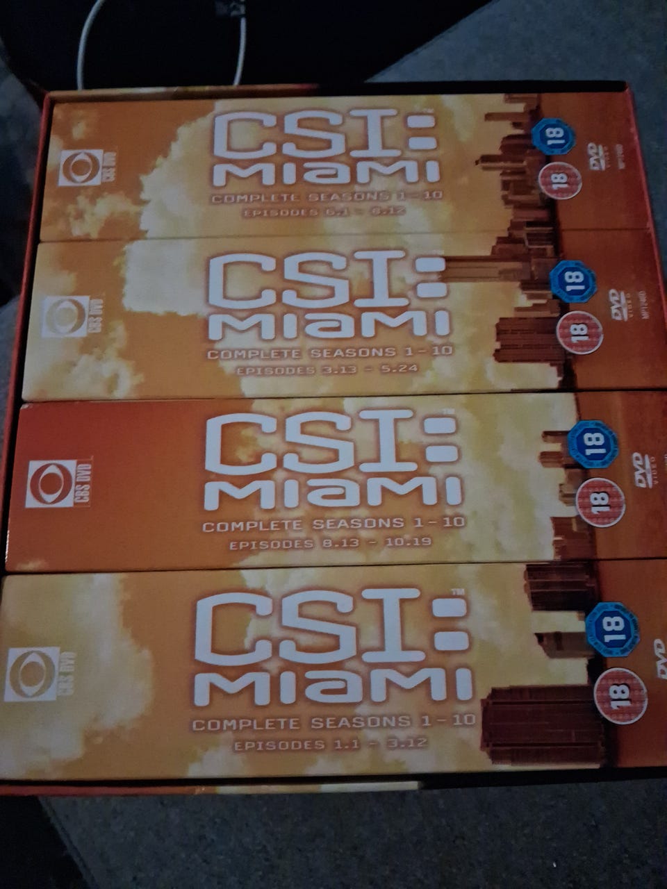 CSI: Miami komplet sæson 1-10 DVD boks | DBA