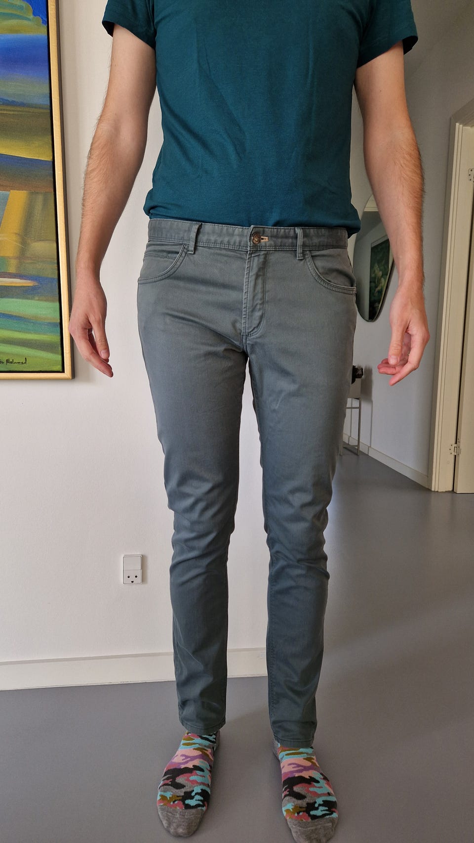 Massimo Dutti, grønne Massimo Dutti bukser