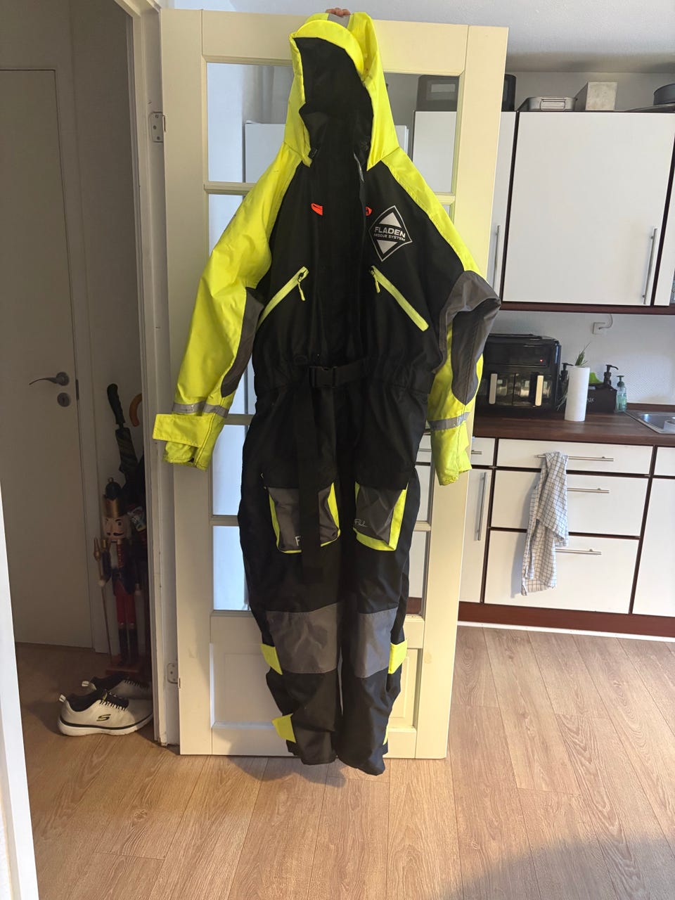 Fladen Rescue System flydedragt FF-82 str XXL gul/sort | DBA