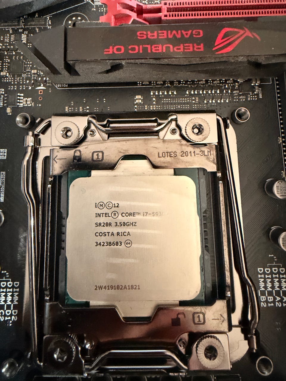 ASUS X99 bundkort med Intel Core i7-5930K | DBA