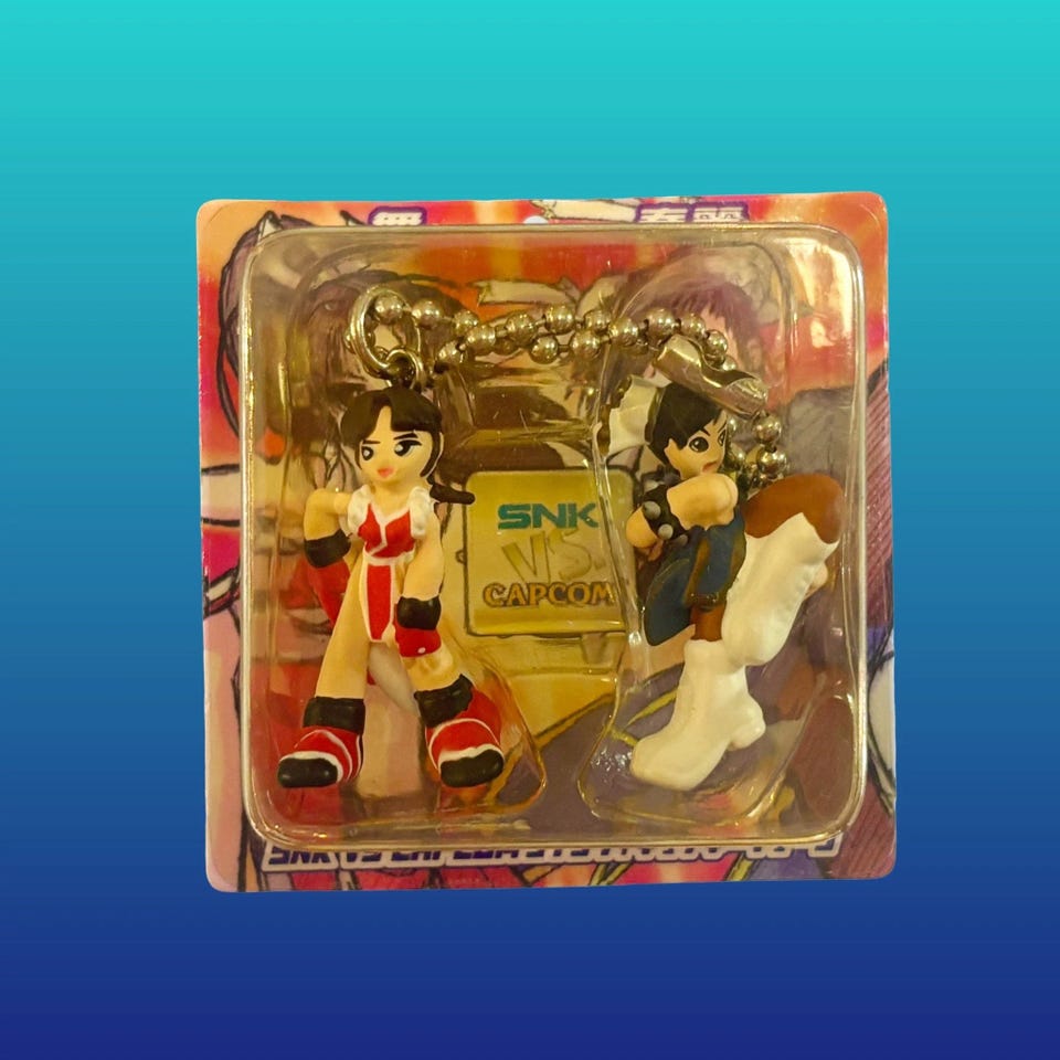 SNK vs. Capcom: The King of Fighter Twin Figure Keychain Set Mai