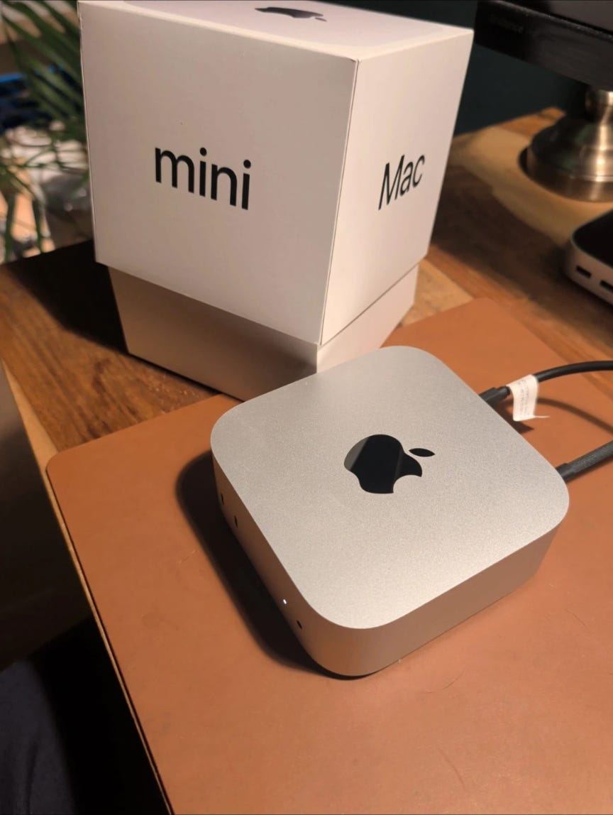 Mac mini M4 24GB 512GB ほぼ未使用 2026年7月購入 Mac Mini Late 2024