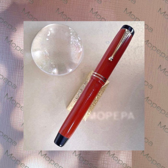 Parker - Parker Duofold Senior Short coral red Vintage 1930-33
