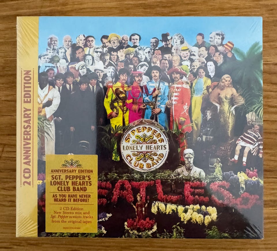 The Beatles Sgt. Pepper's Lonely Hearts Club Band - 50th