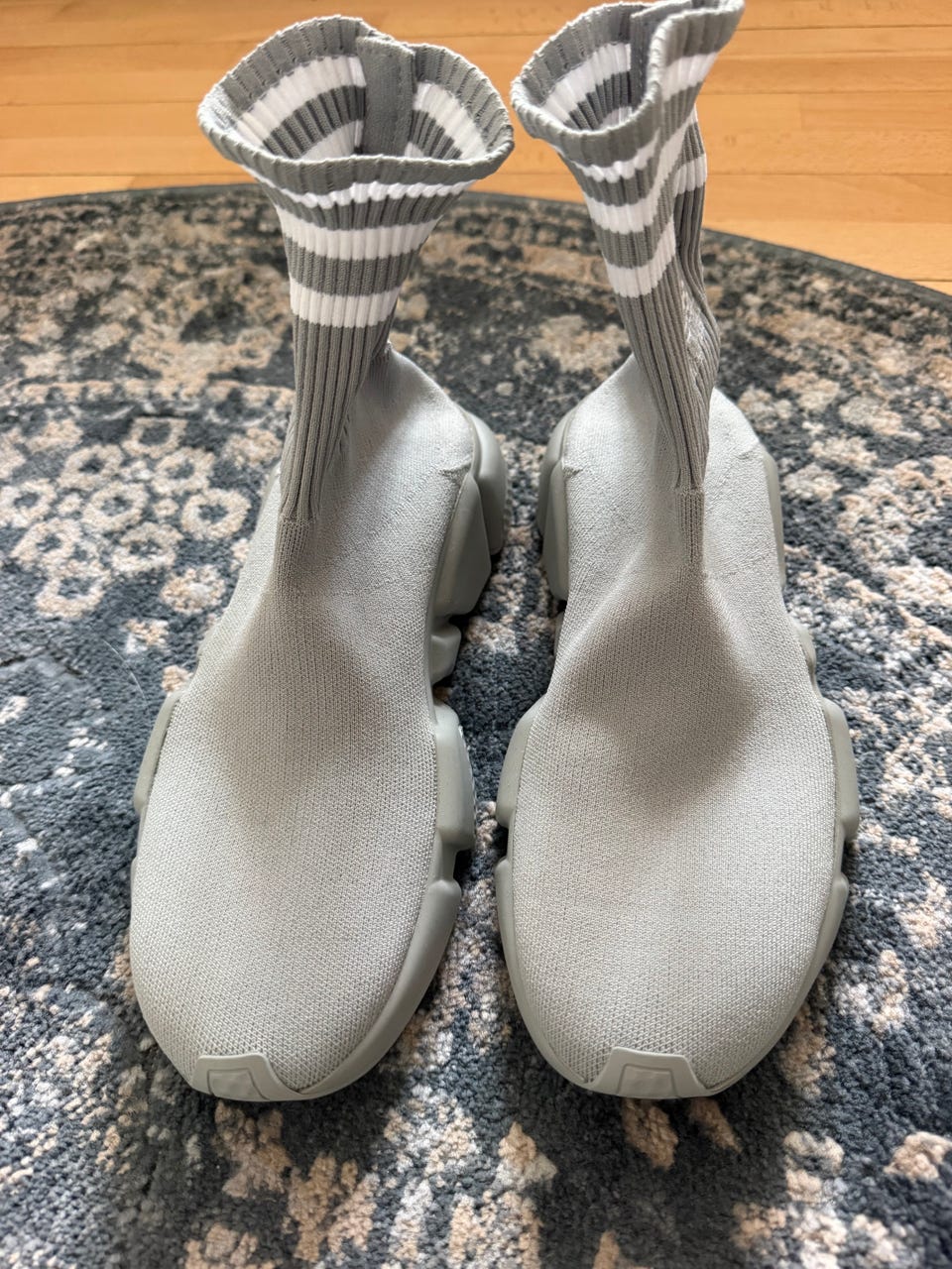 Balenciaga, Balenciaga sneakers str 38 grå stof