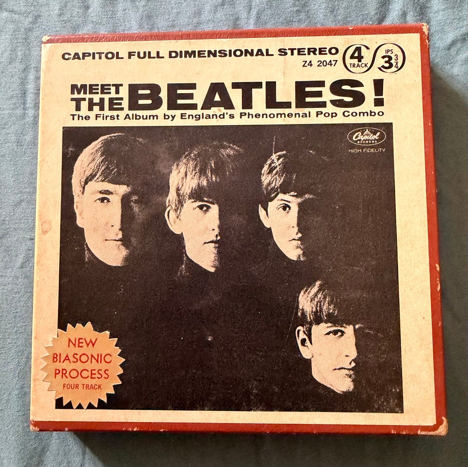 The Beatles – Meet The Beatles! – Original Capitol 4-Track Stereo