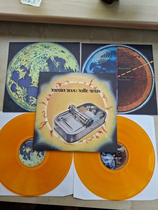 Beastie Boys - Hello Nasty - Limited edition Gold Transparent