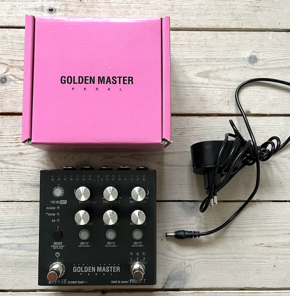 Endorphin.es Golden Master Pedal sælges. | DBA