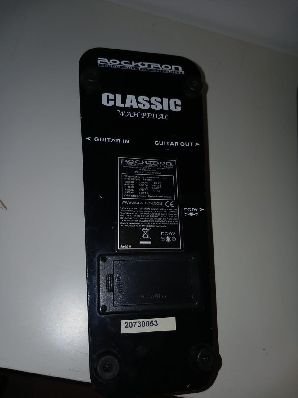 Rocktron wah pedal | DBA