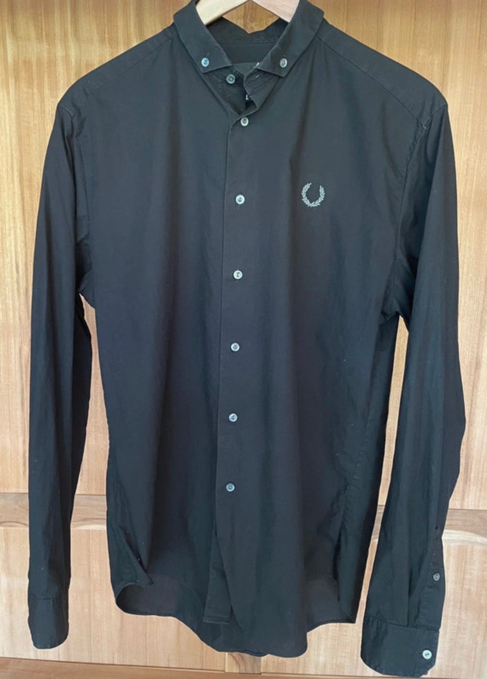 Raf Simons, Raf Simons Fred Perry skjorte L sort herre
