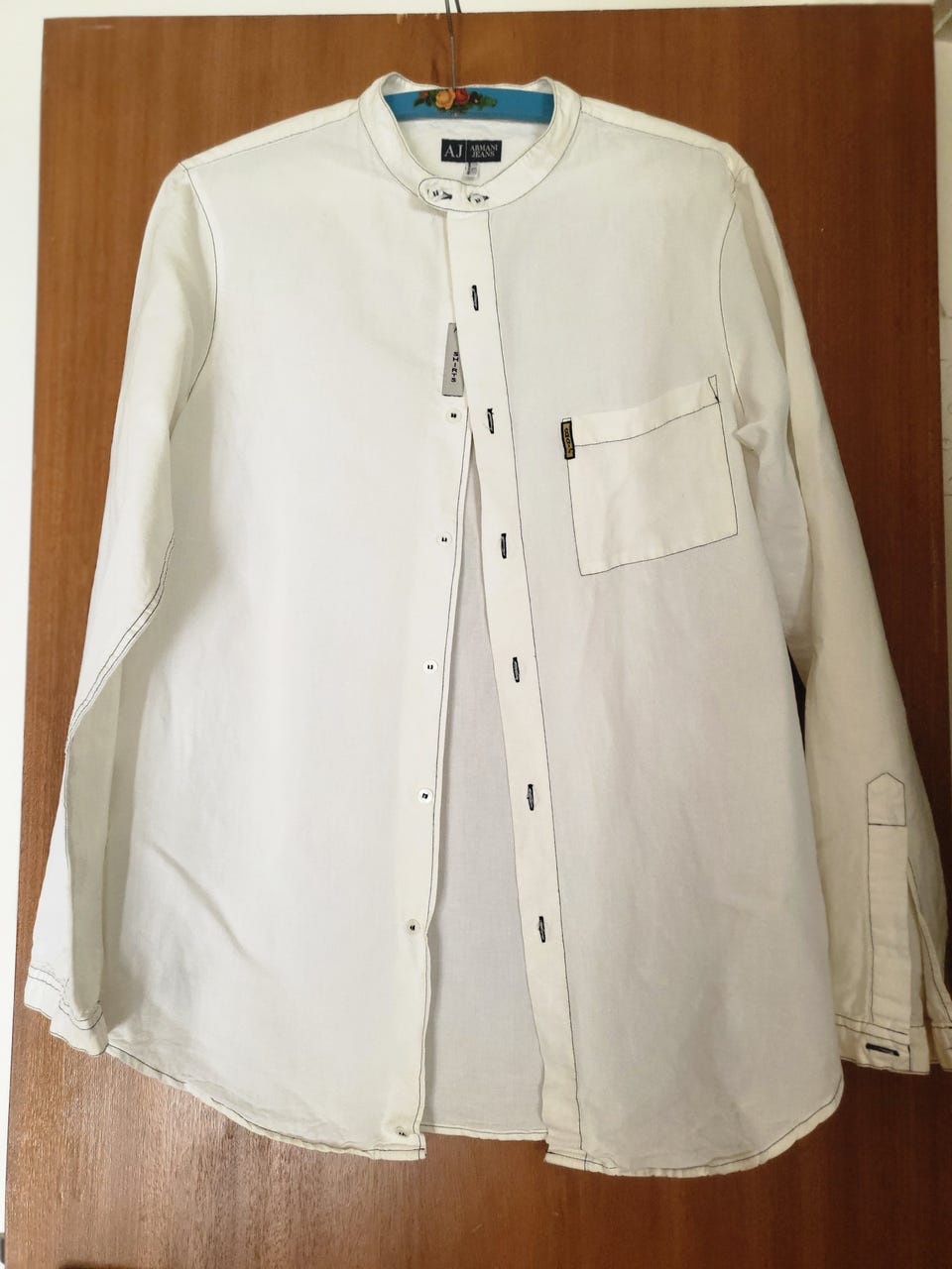 Armani Jeans, Vintage Armani Jeans (AJ) Skjorte – Made in Italy – Str. L