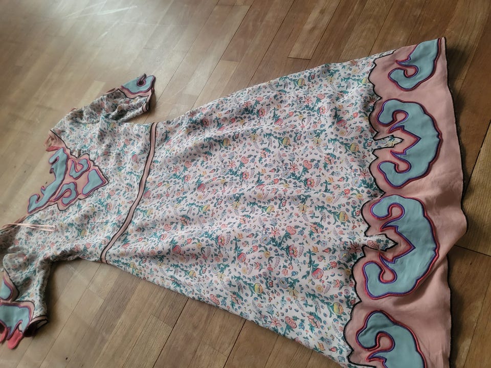 Cacharel, vintage Cacharel/kjole i 100%