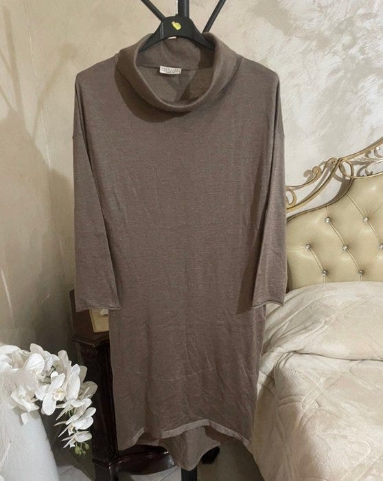 Brunello Cucinelli, Brunello Cucinelli - Maxi kjole - Vintage