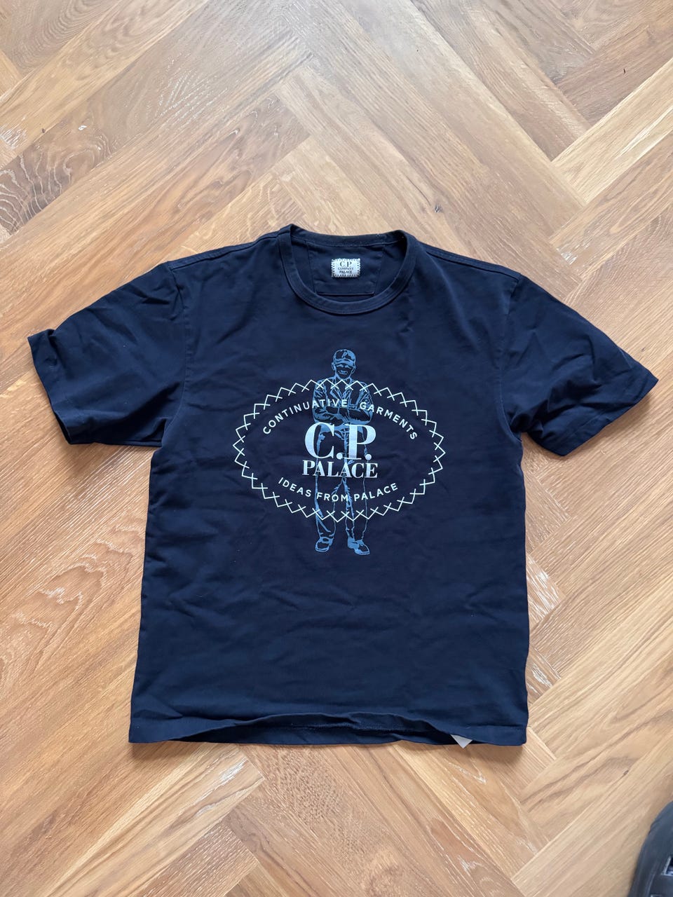 C.P. Company, CP Company t-shirt i navy, str S