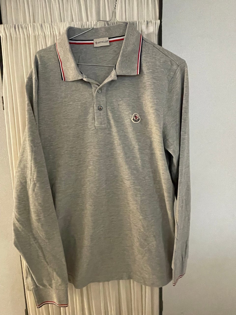 Moncler, Polo moncler str L grå