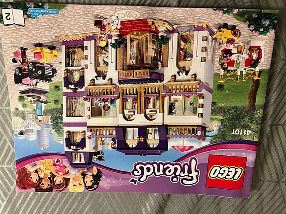 Picclick Lego Friends 41101 Heartlake Grand Hotel Instructions