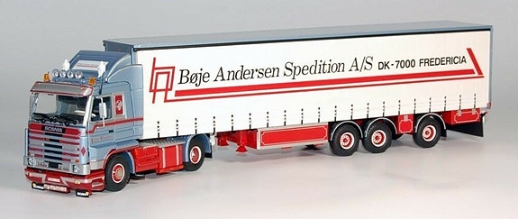 Modellastbil, Tekno Peter Wouters, skala 1:50 | DBA