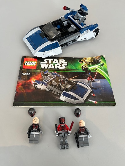Lego Star Wars, 75022 mandalorian speeder komplet DBA