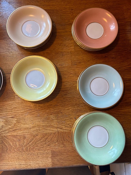 Porcelæn, Mokkastel, Kjøbenhavns Porcellains Maleri (KPM) | DBA