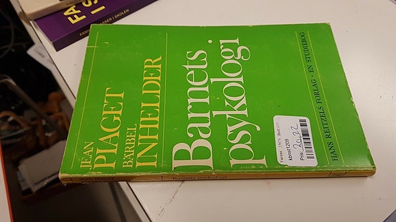 Barnets psykologi, Jean Piaget Bærbel inhelder, emne: psykologi