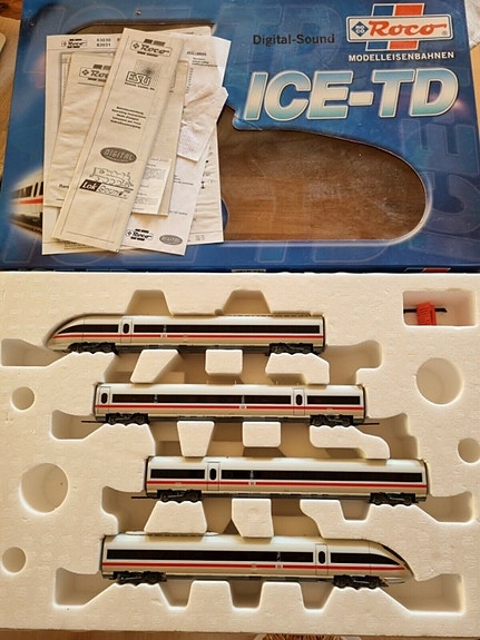 Modeltog, Roco h0 63031 DC Roco ICE - TD h0 DC, skala 1:87 | DBA