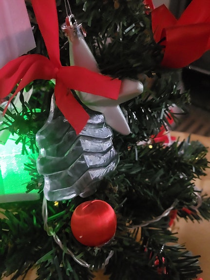 Julepynt i glas fra Iittala