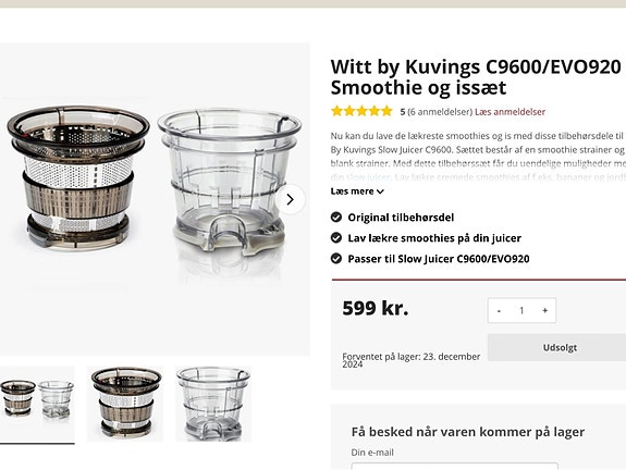 Juicer Machine Witt By Kuvings C9600 S Witt By Kuvings B6200