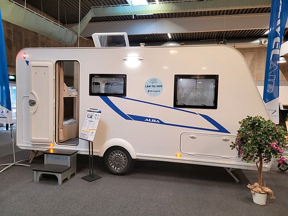 Caravelair Alba 426 ..NEDSAT ekstraudstyret køjevogn