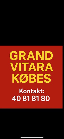 GRAND VITARA KØBES