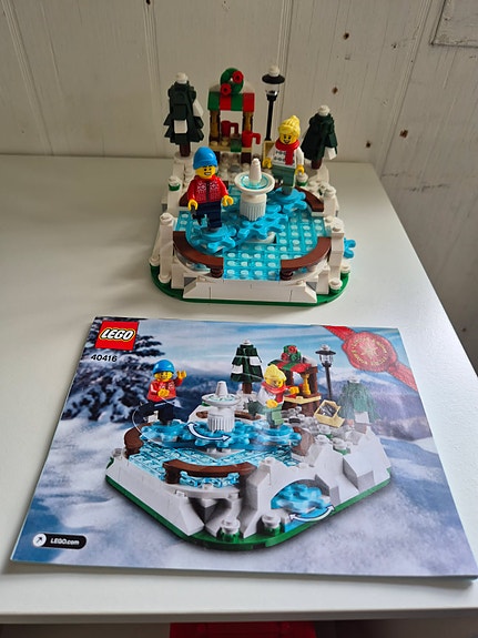 Lego Ice Skating Rink Lego 40416 Bricklink Lego 40416 Til Salg DBA
