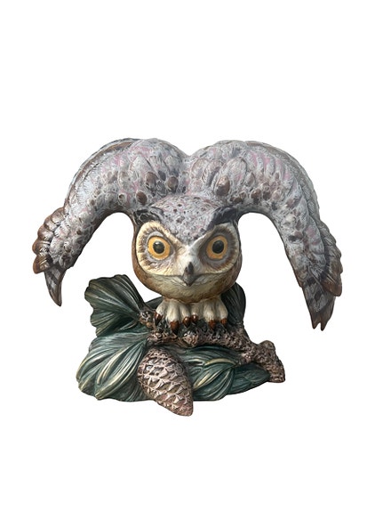 lladro figur ugle stor
