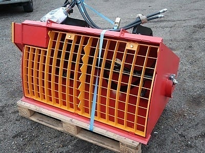 Kraftig betonblander / tvangsblander - minilæsser