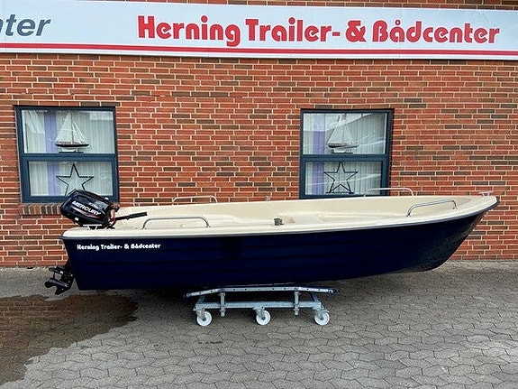 HTB jolle 405 Wile m/Mercury F9,9 hk MH 4-takt - JULI KAMPAGNE !
