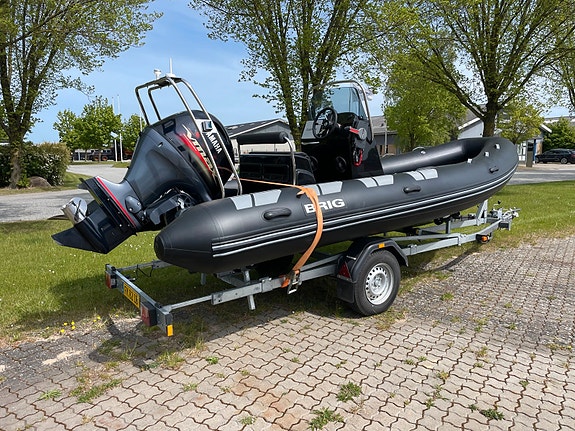 BRIG 570 Falcon * Ekslusiv RIB  * Alt i udstyr *  Som helt ny  *  Yamaha 115 4T