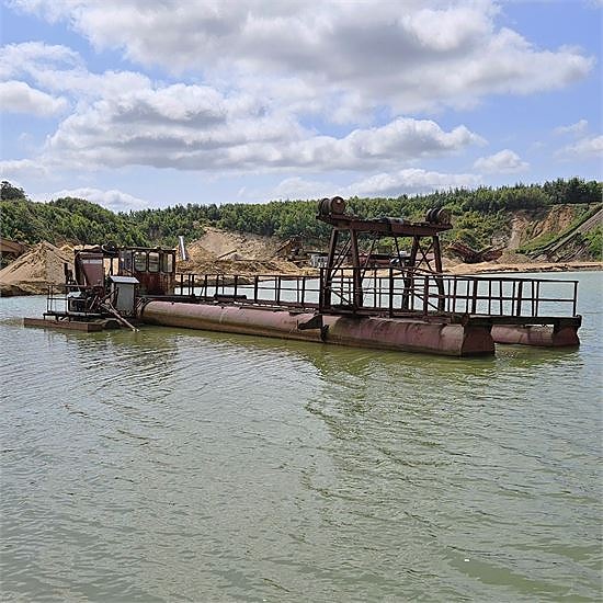 ABC 25 m Sand Dredger - Senne Saugbagger / Sand dredger / Sandsugerpram