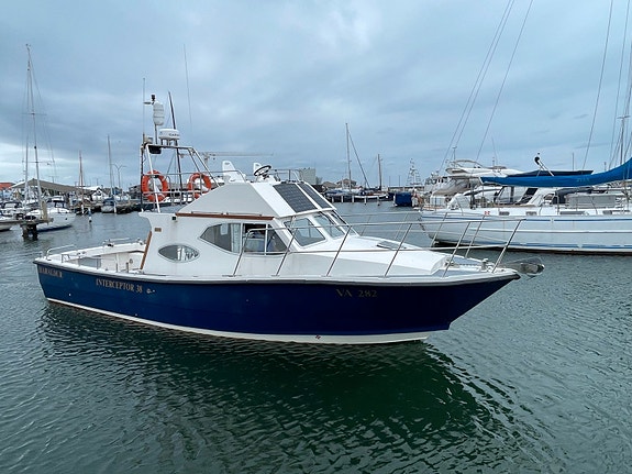 Interceptor 38 - Offshore lystfiskeri - Komfort - Topkvalitet - Flybridge