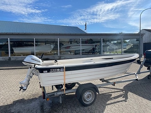 Sea Explore 405 med Honda 4 hk samt trailer