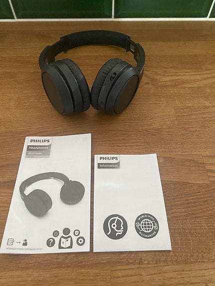 Philips hovedtelefon Lyd og billede Til salg DBA - Main Image