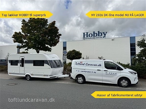 Hobby De Luxe 460 UFe DK-Line 2026